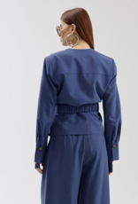 Harper&Yve Blazer 'Lida' - Blue Stripe - Harper&Yve