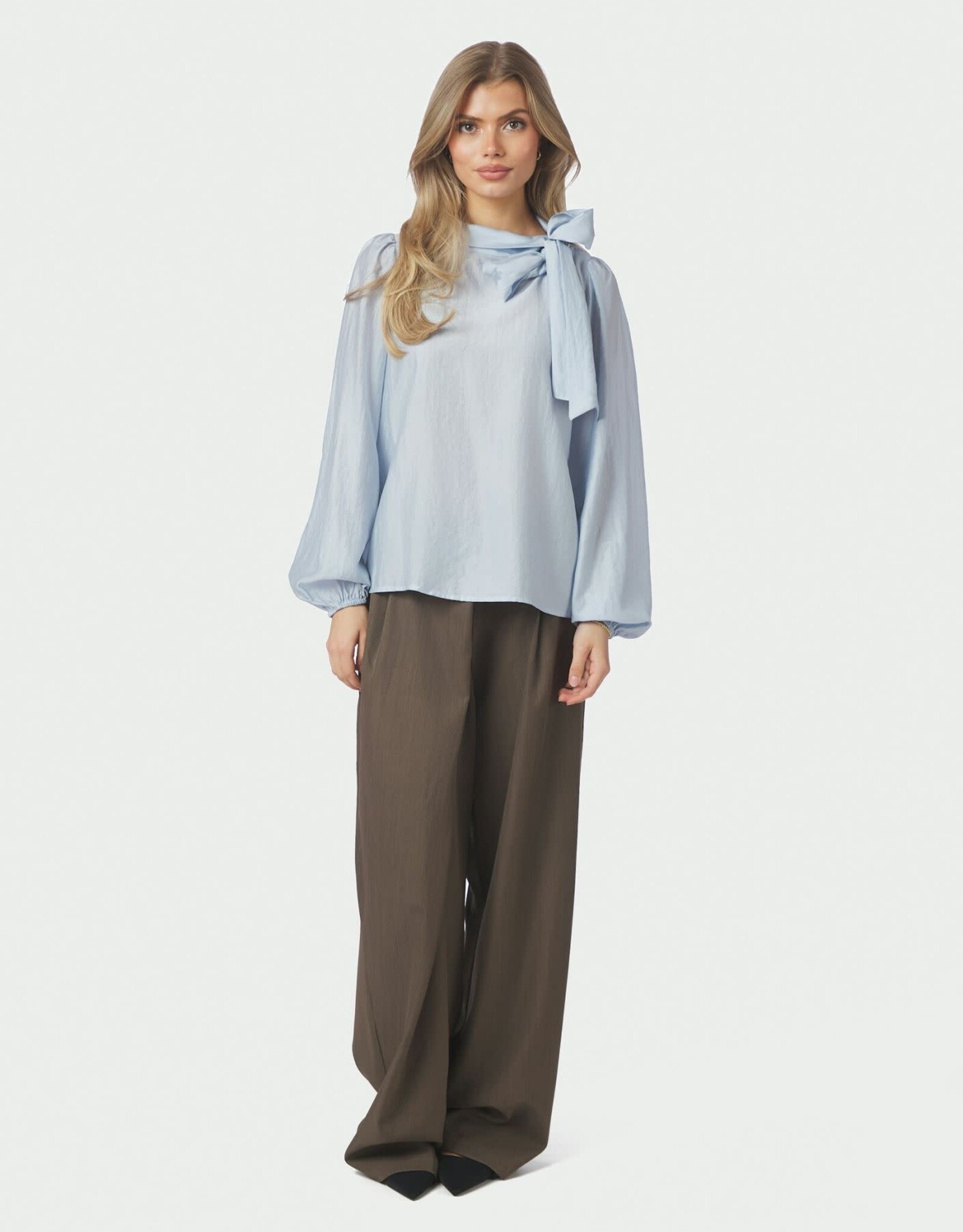 Blouse 'Selene' - Light Blue - Neo Noir