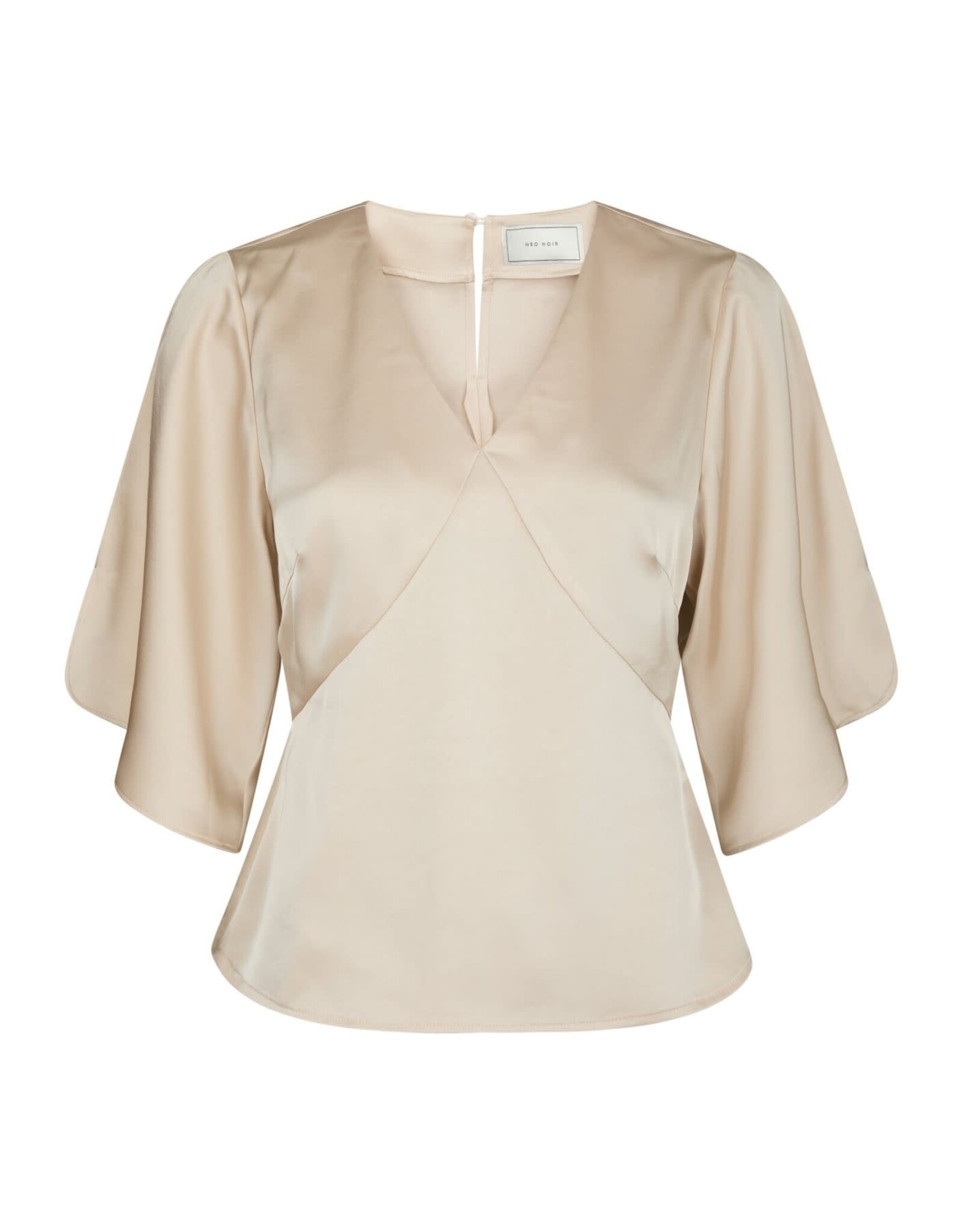Blouse Heavy Sateen 'Remana' - Champagne - Neo Noir