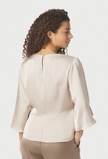 Blouse Heavy Sateen 'Remana' - Champagne - Neo Noir