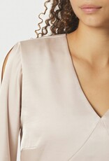 Blouse Heavy Sateen 'Remana' - Champagne - Neo Noir