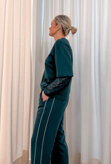 Catwalk Junkie Broek 'Tracksuit' -  Sea Moss - Catwalk Junkie