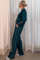 Catwalk Junkie Broek 'Tracksuit' -  Sea Moss - Catwalk Junkie