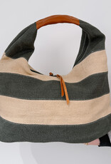 The Golden House Dodi Shoulder Bag 'Tine' - Beige/Kaki