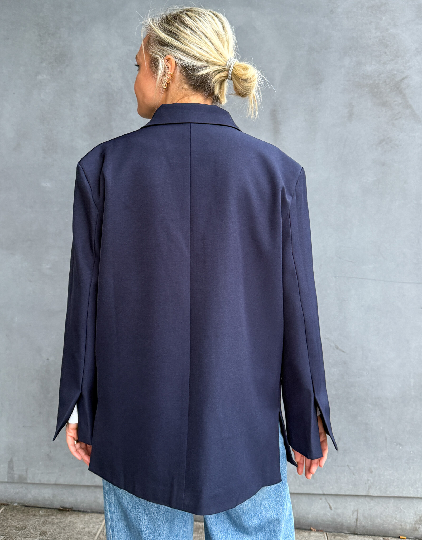 The Golden House Paris Blazer 'Carrie' - Navy