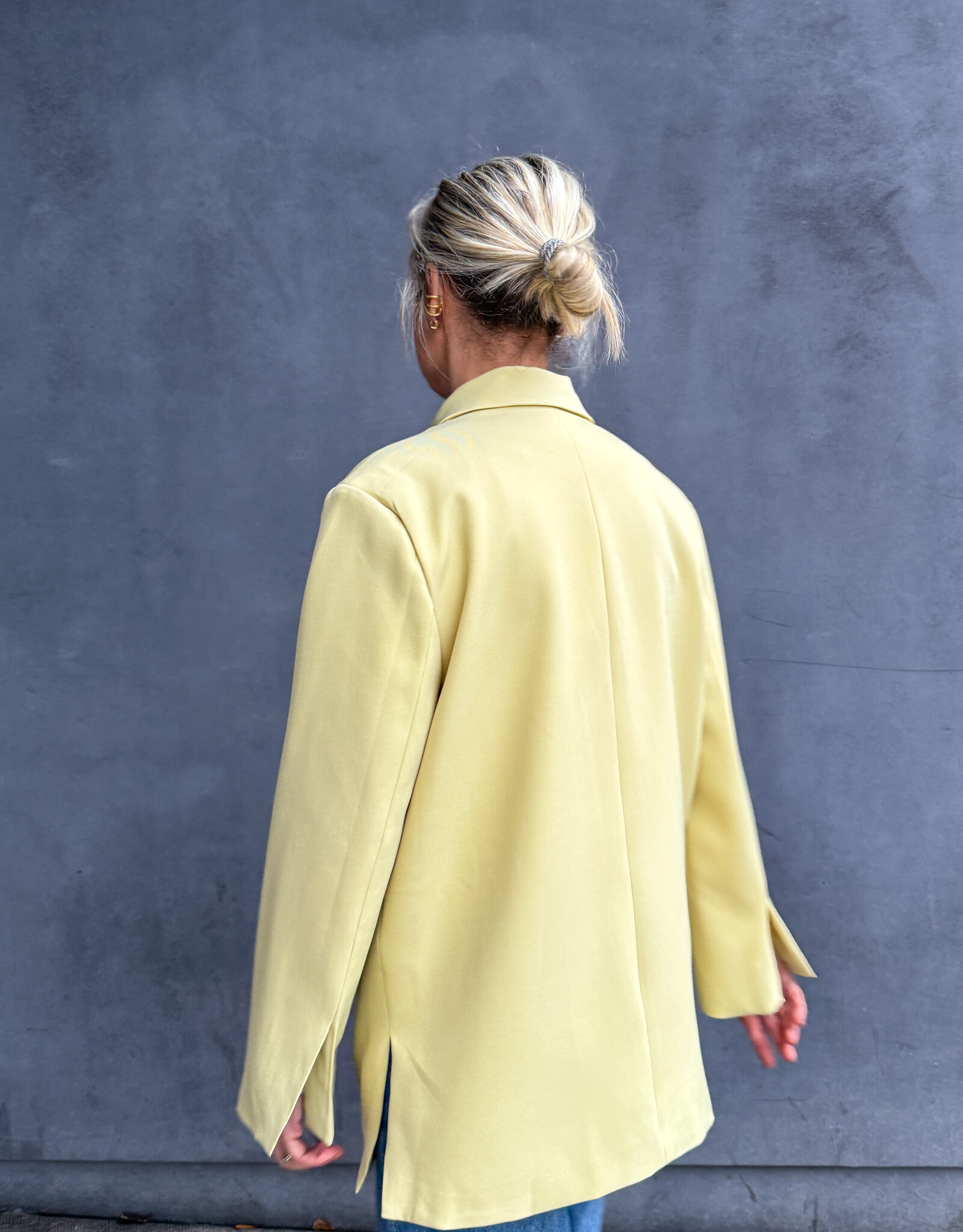 The Golden House Paris Blazer 'Carrie' - Lime