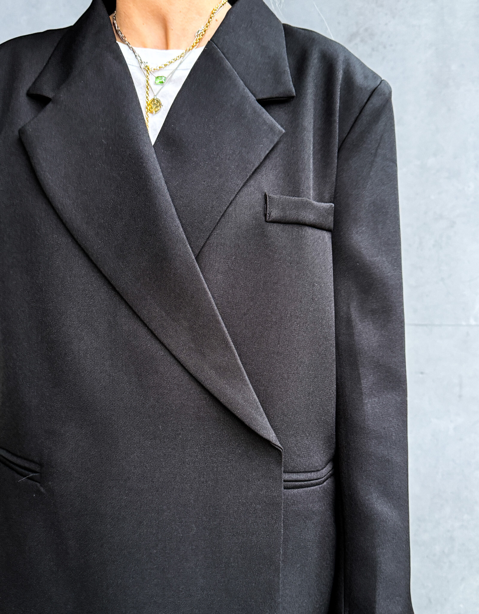 The Golden House Paris Blazer 'Carrie' - Black TU