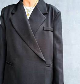 The Golden House Paris Blazer 'Carrie' - Black TU