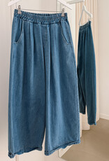 The Golden House Joh Jeans Wide 'Mindy' - Demin Blue -  TU