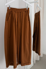 The Golden House Joh Broek Wide 'Mindy' - Marron