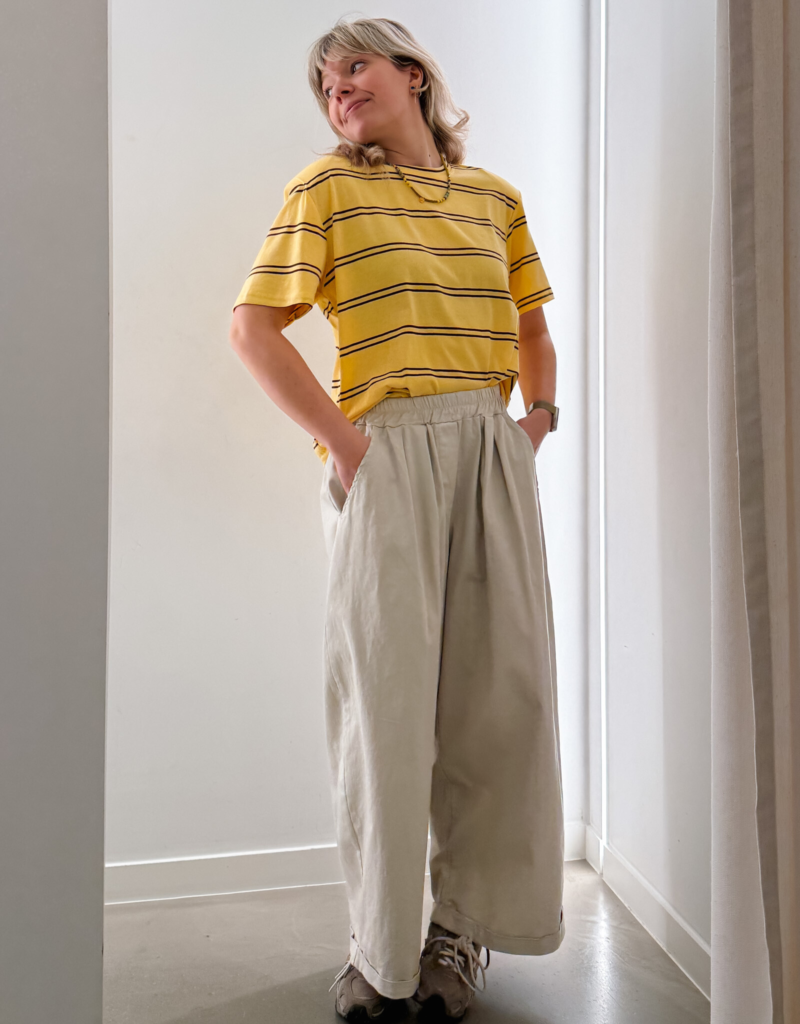 The Golden House Joh Broek Wide 'Mindy' - Sand