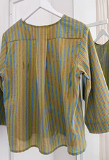 The Golden House Joh Blouse 'Friedl' - Lime  - One Size