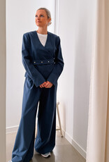 Harper&Yve Blazer 'Lida' - Blue Stripe - Harper&Yve