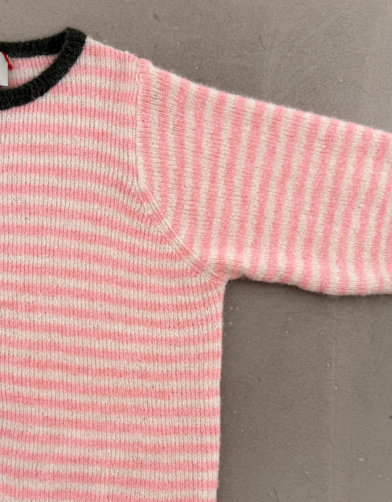 The Golden House Joh Cardigan Stripe 'Lucie' - Rose   - One Size