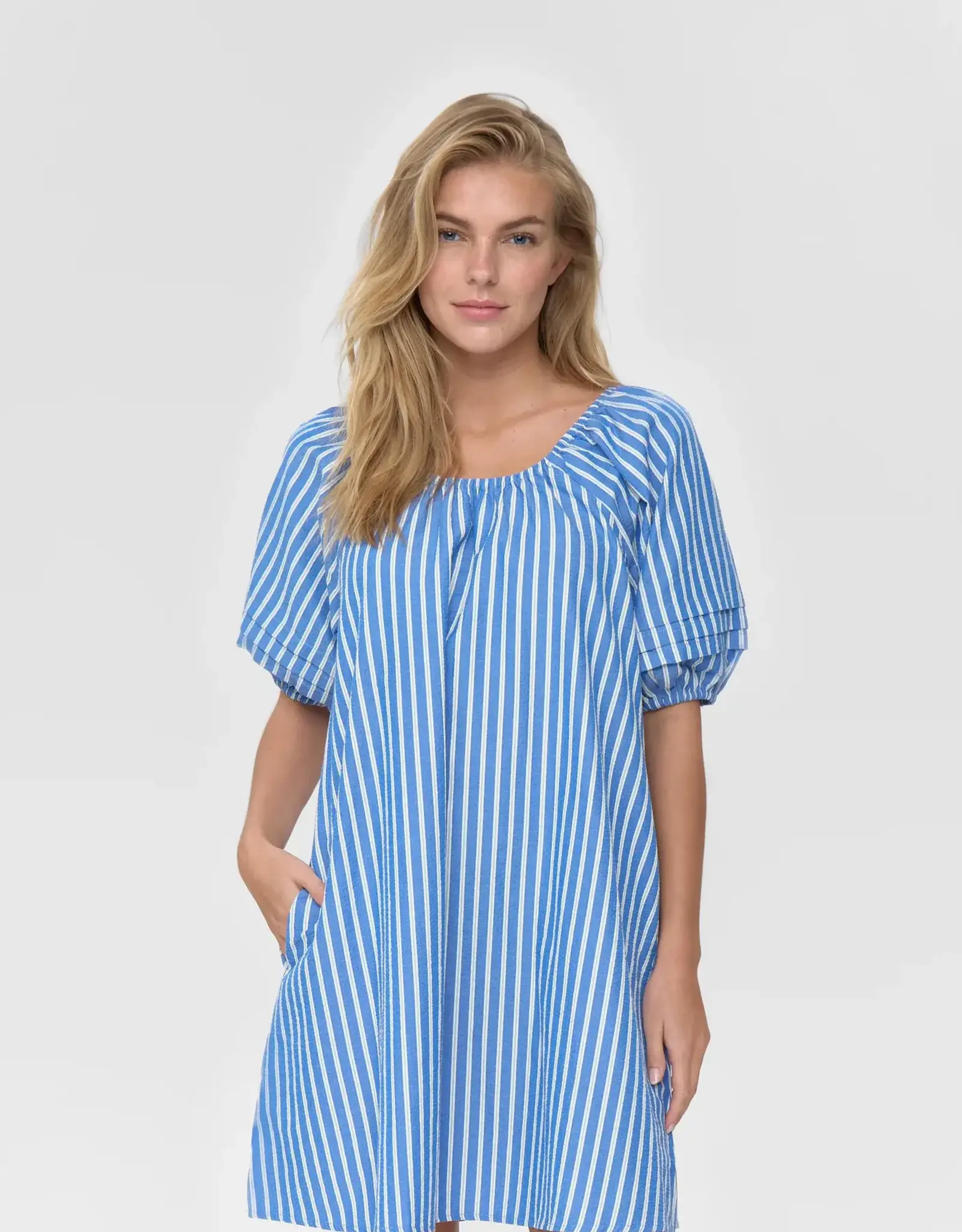 Moves Jurk 'Aviaja' - Nebulas Blue - Moves