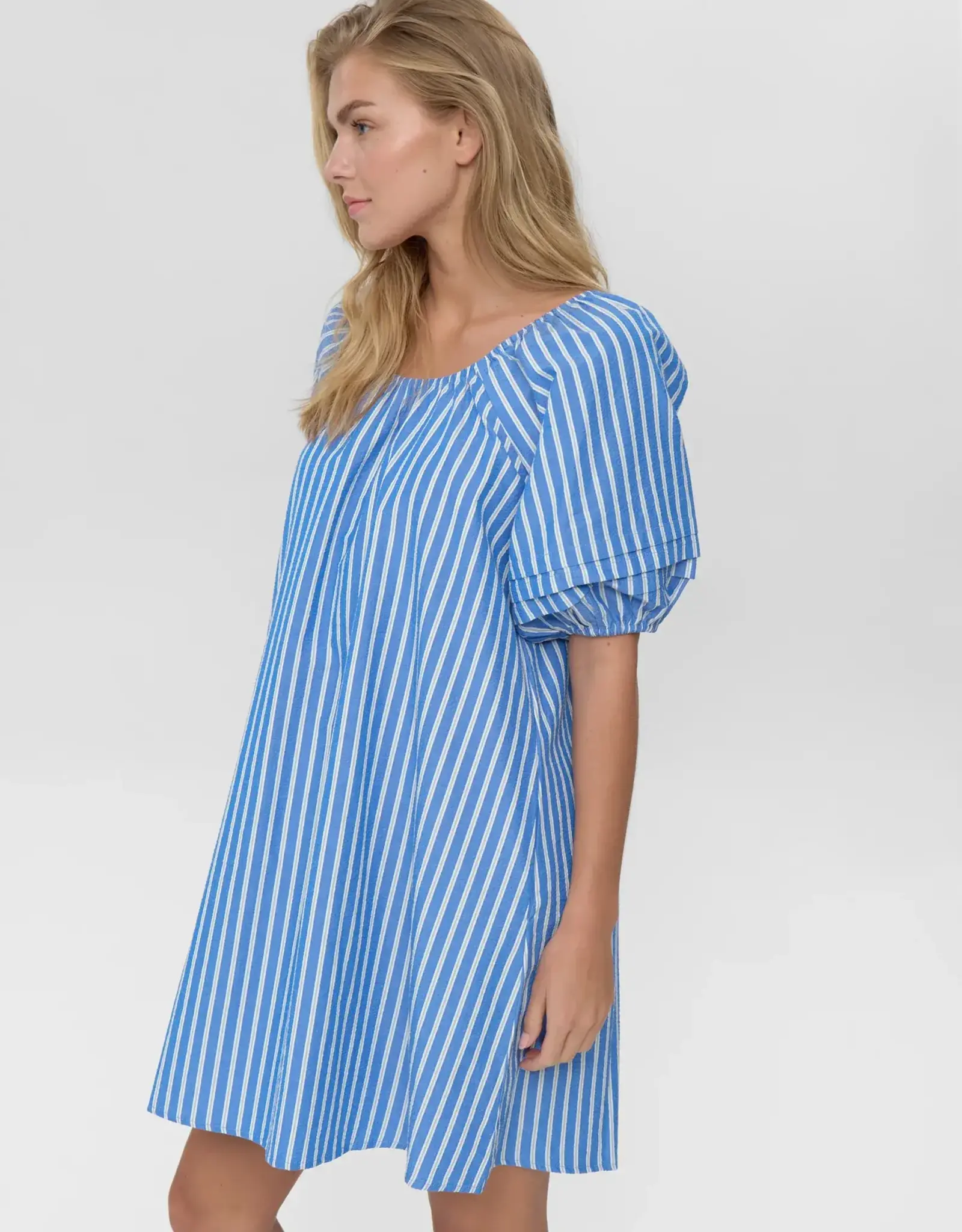 Moves Jurk 'Aviaja' - Nebulas Blue - Moves