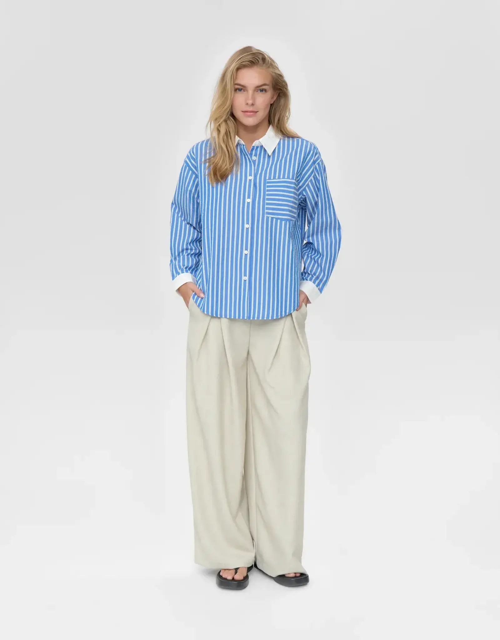 Moves Hemd 'Rhonie' - Victoria Blue - Moves