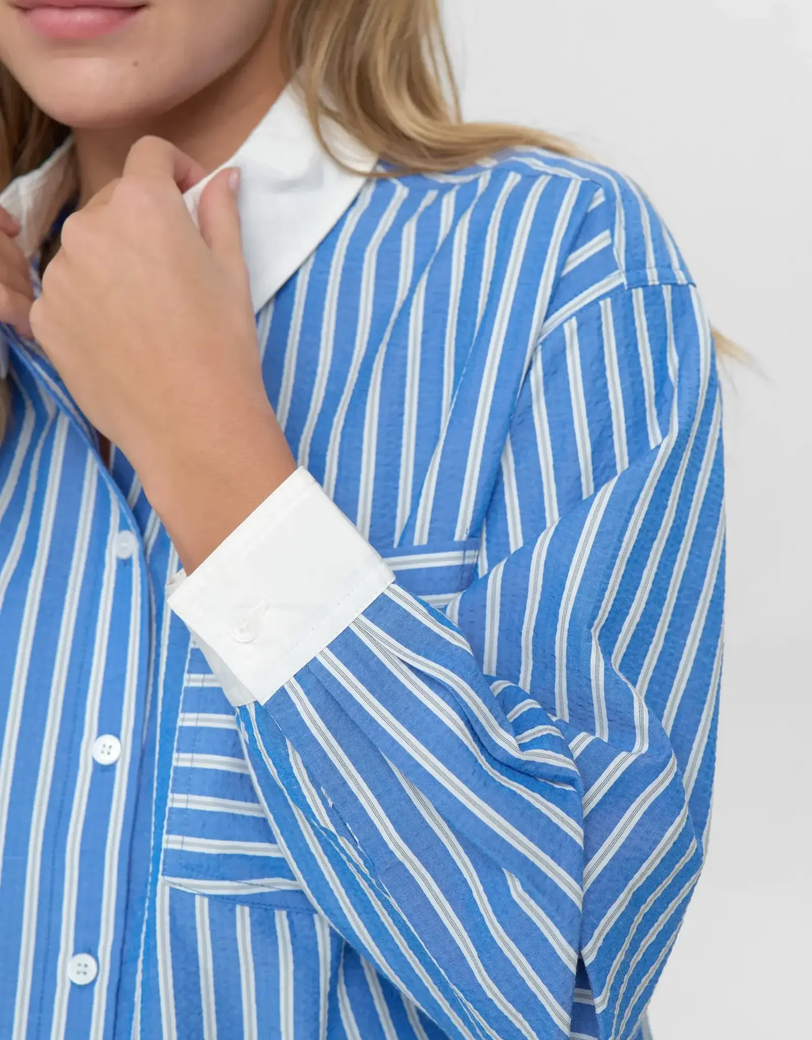 Moves Hemd 'Rhonie' - Victoria Blue - Moves