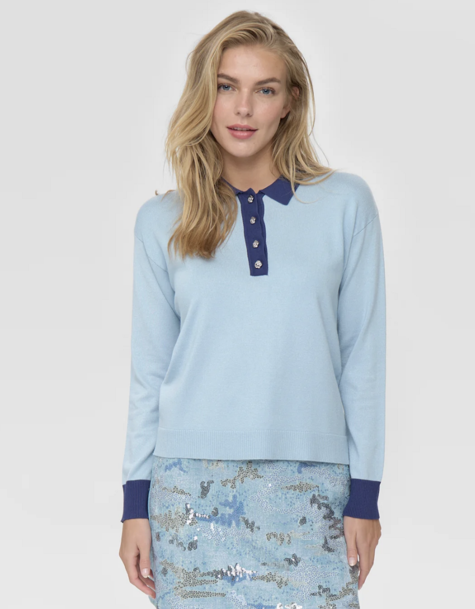 Moves Pull Polo 'Polla' - Nantucket Breeze - Moves