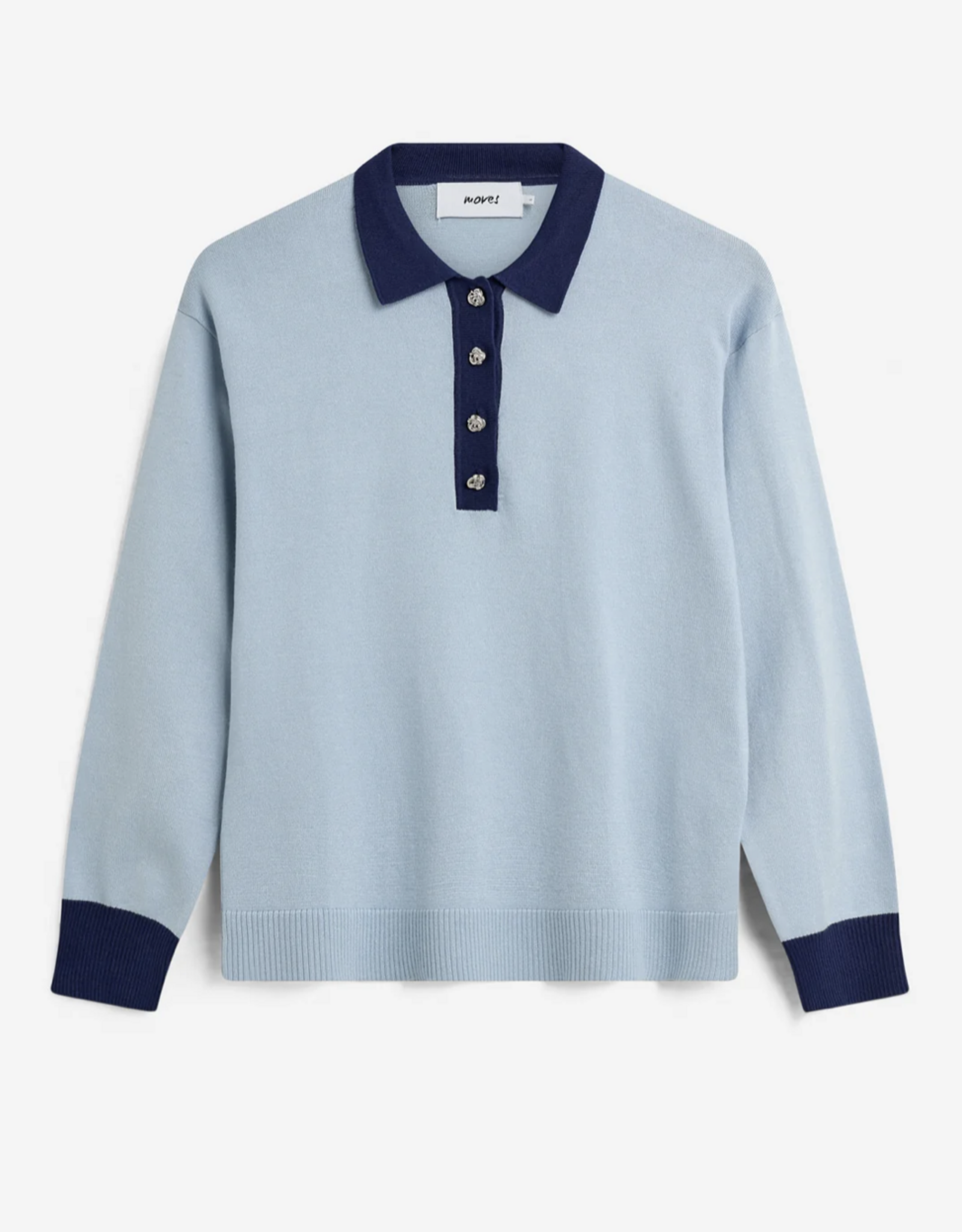 Moves Pull Polo 'Polla' - Nantucket Breeze - Moves