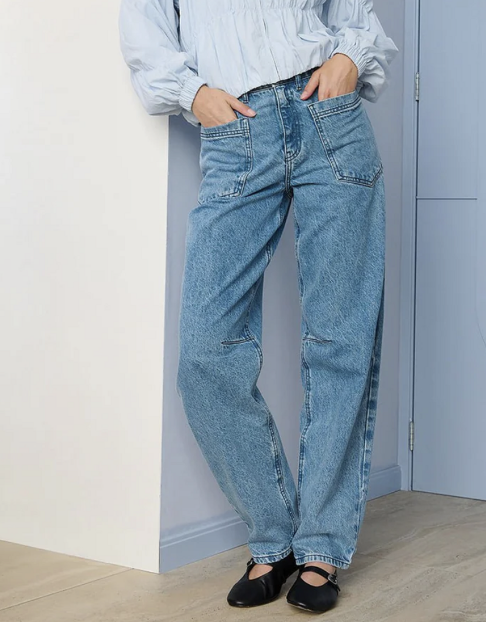 Another Label Jeans 'Nayomi' - Light Blue - Another-Label