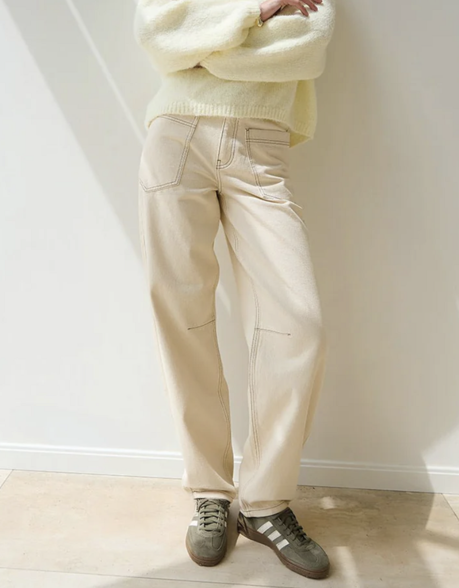 Another Label Jeans 'Nayomi' - Off White - Another-Label