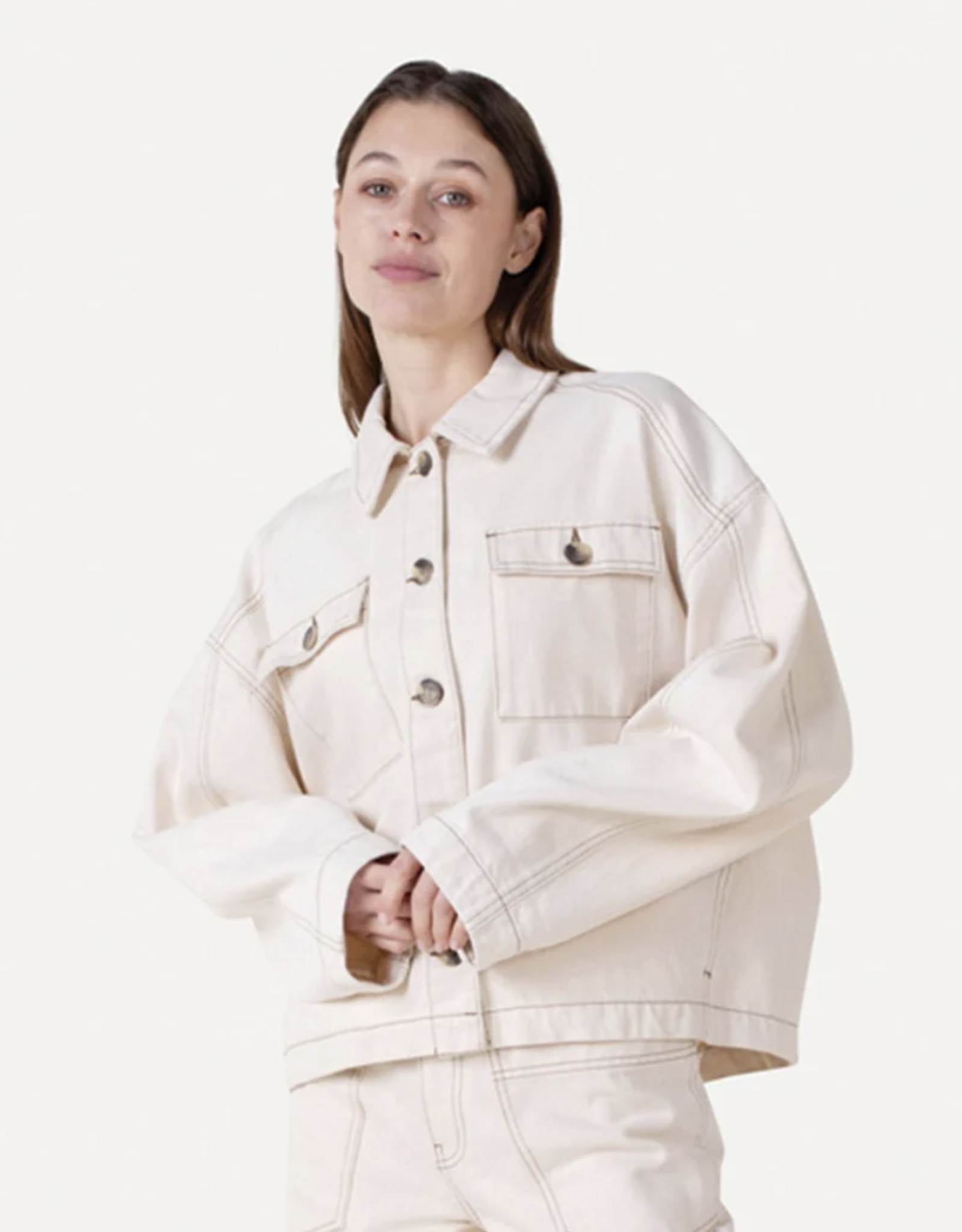 Another Label Jacket 'Enora' - Off White - Another-Label