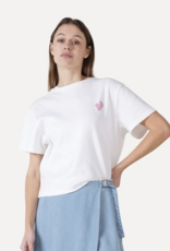 Another Label T-Shirt 'Gina Heart' - Off White - Another-Label