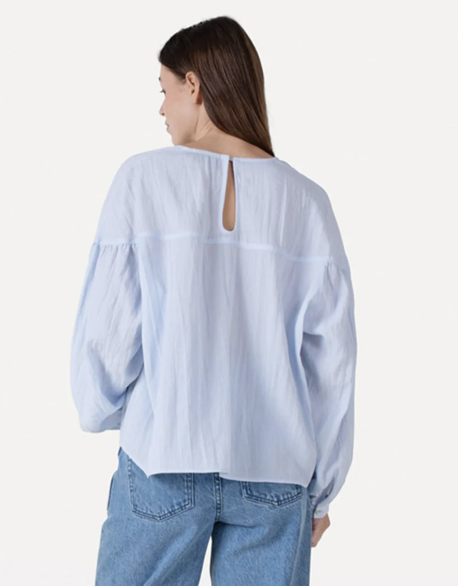 Another Label Blouse 'Florence' - Light Blue - Another-Label