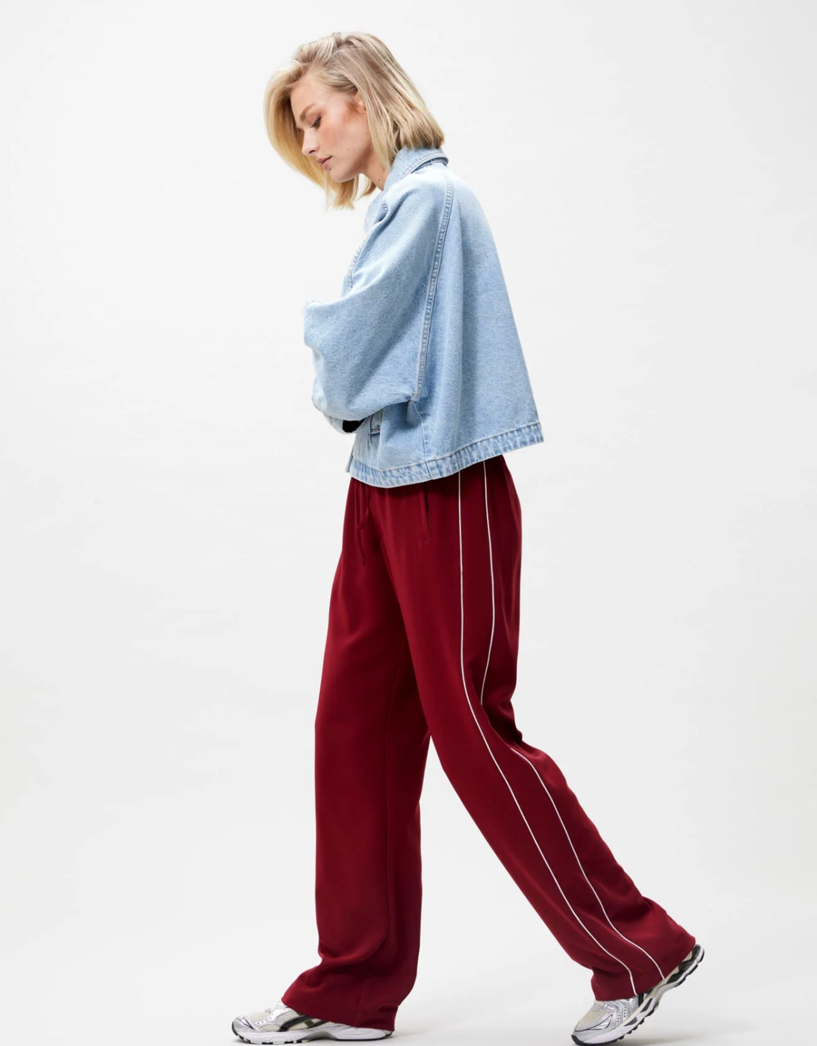 Catwalk Junkie Broek 'Tracksuit' - Rhubarb  - Catwalk Junkie