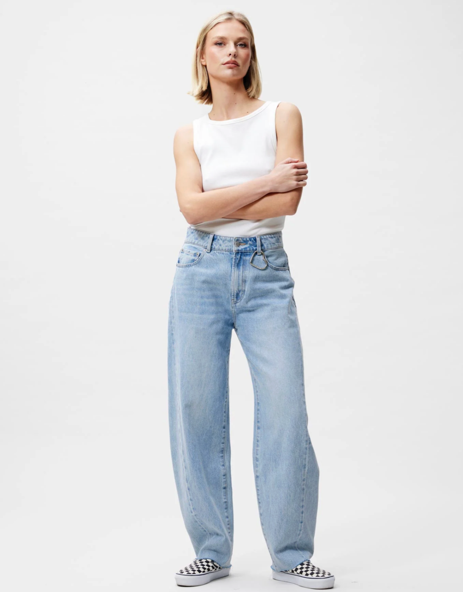 Catwalk Junkie Jeans Barrel 'Super' - Blue - Catwalk Junkie