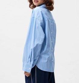 Catwalk Junkie Blouse 'Double Placket' - Riviera - Catwalk Junkie