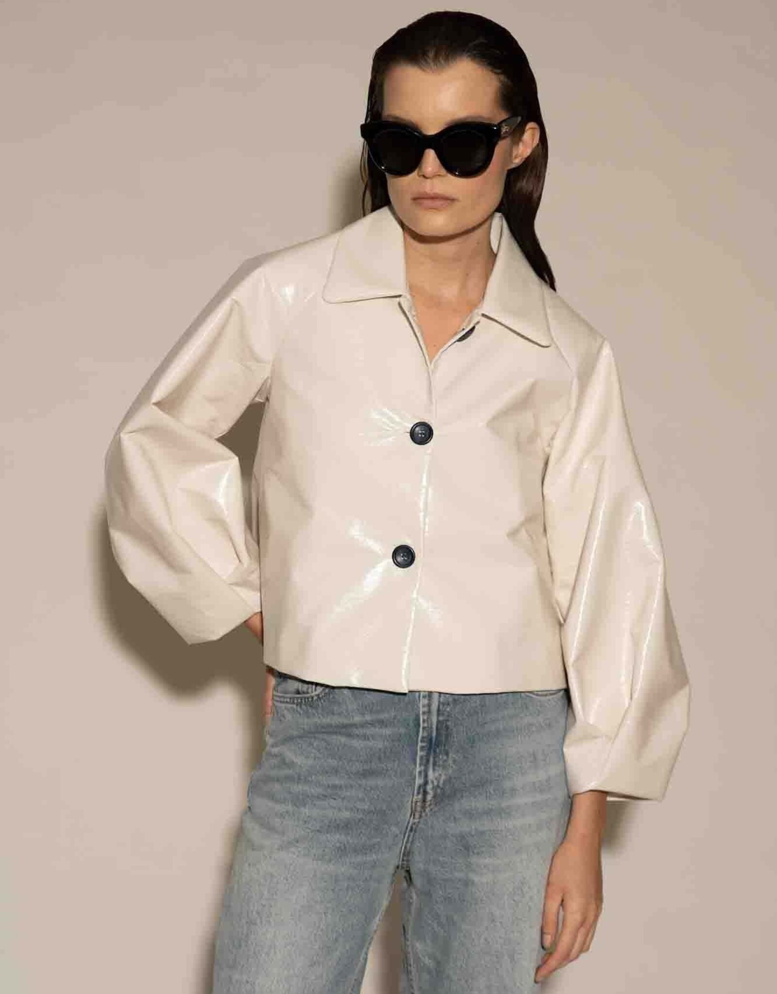 Mon Frac Jacket 'Ciel' - Ecru - Mon Frac