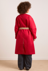 Damson Madder Trench Reversible  'Anja' - Tan/Red - Damson Madder