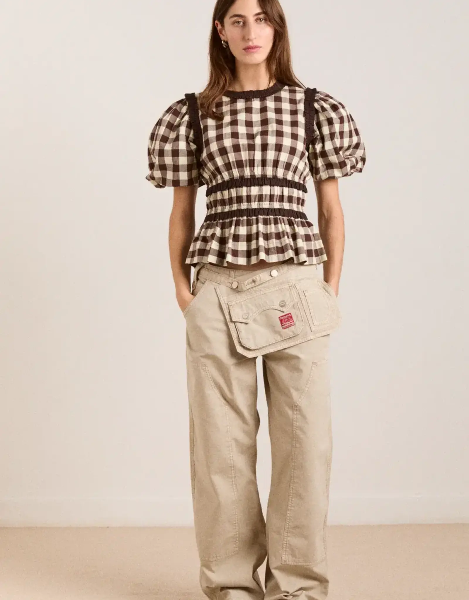 Damson Madder Blouse 'Everly' - Butter  - Damson Madder