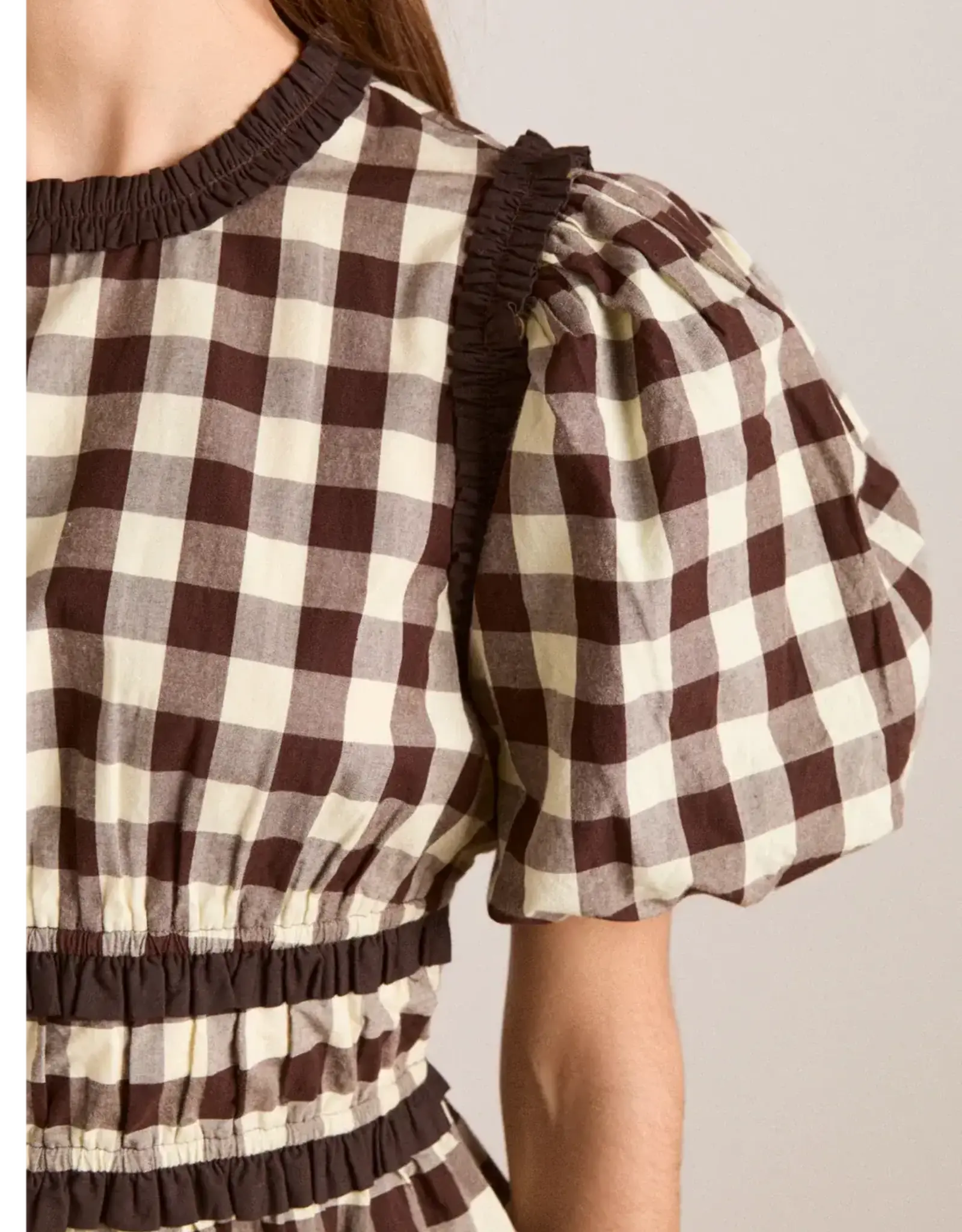 Damson Madder Blouse 'Everly' - Butter  - Damson Madder