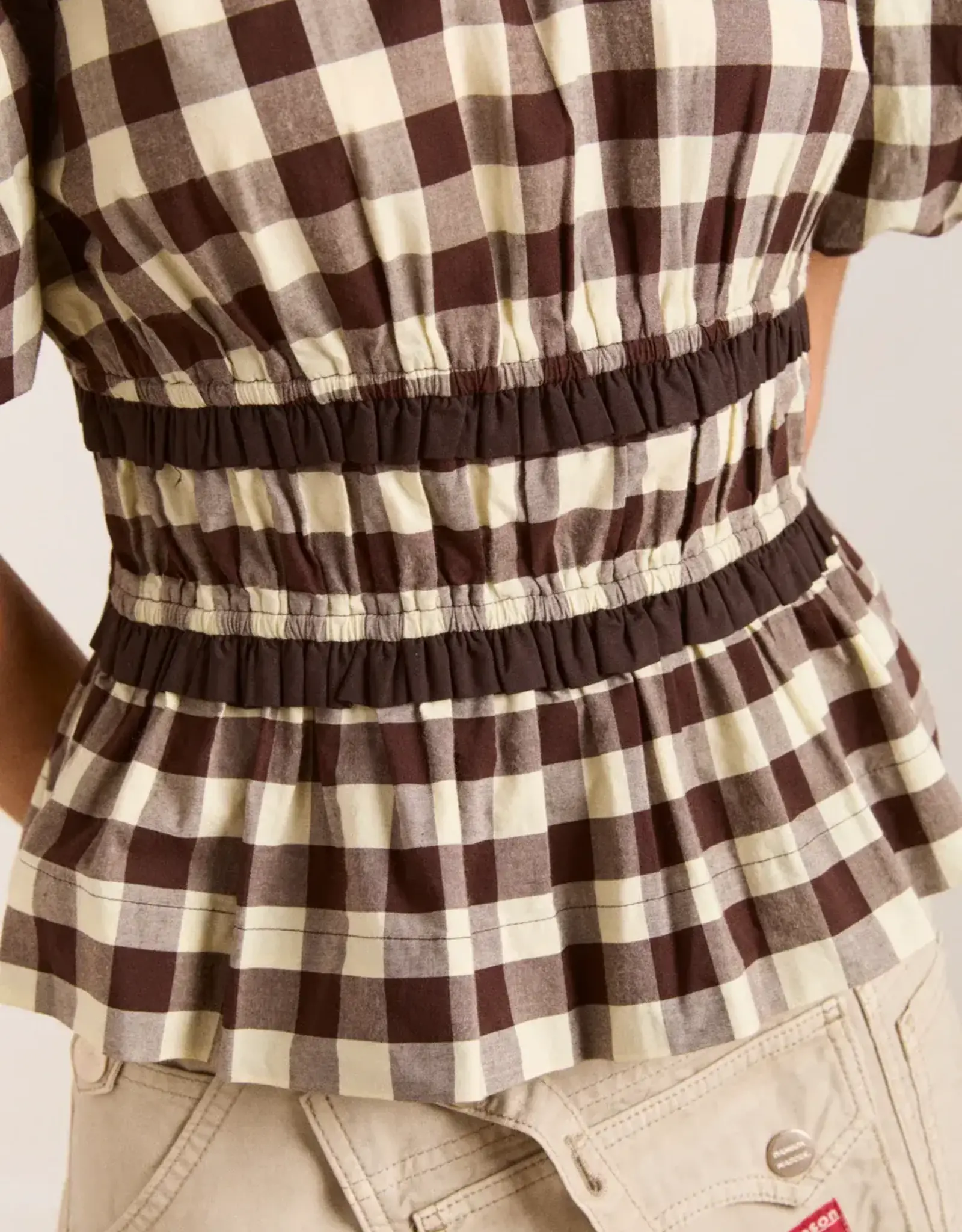 Damson Madder Blouse 'Everly' - Butter  - Damson Madder