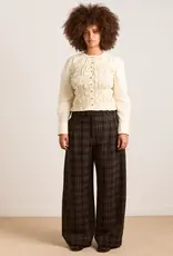 Damson Madder Blouse Smocked 'Elliana' - Butter  - Damson Madder