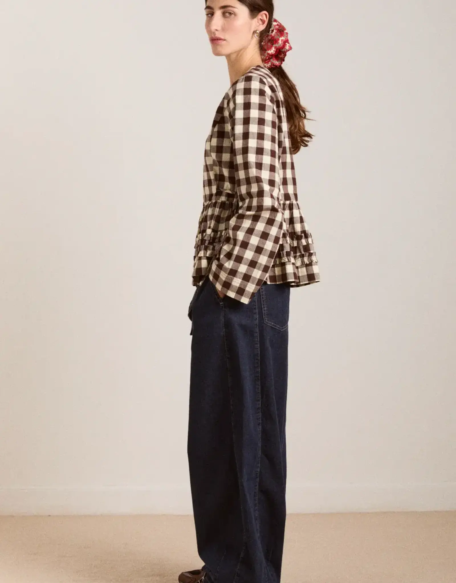 Damson Madder Blouse 'Madison' - Butter  - Damson Madder