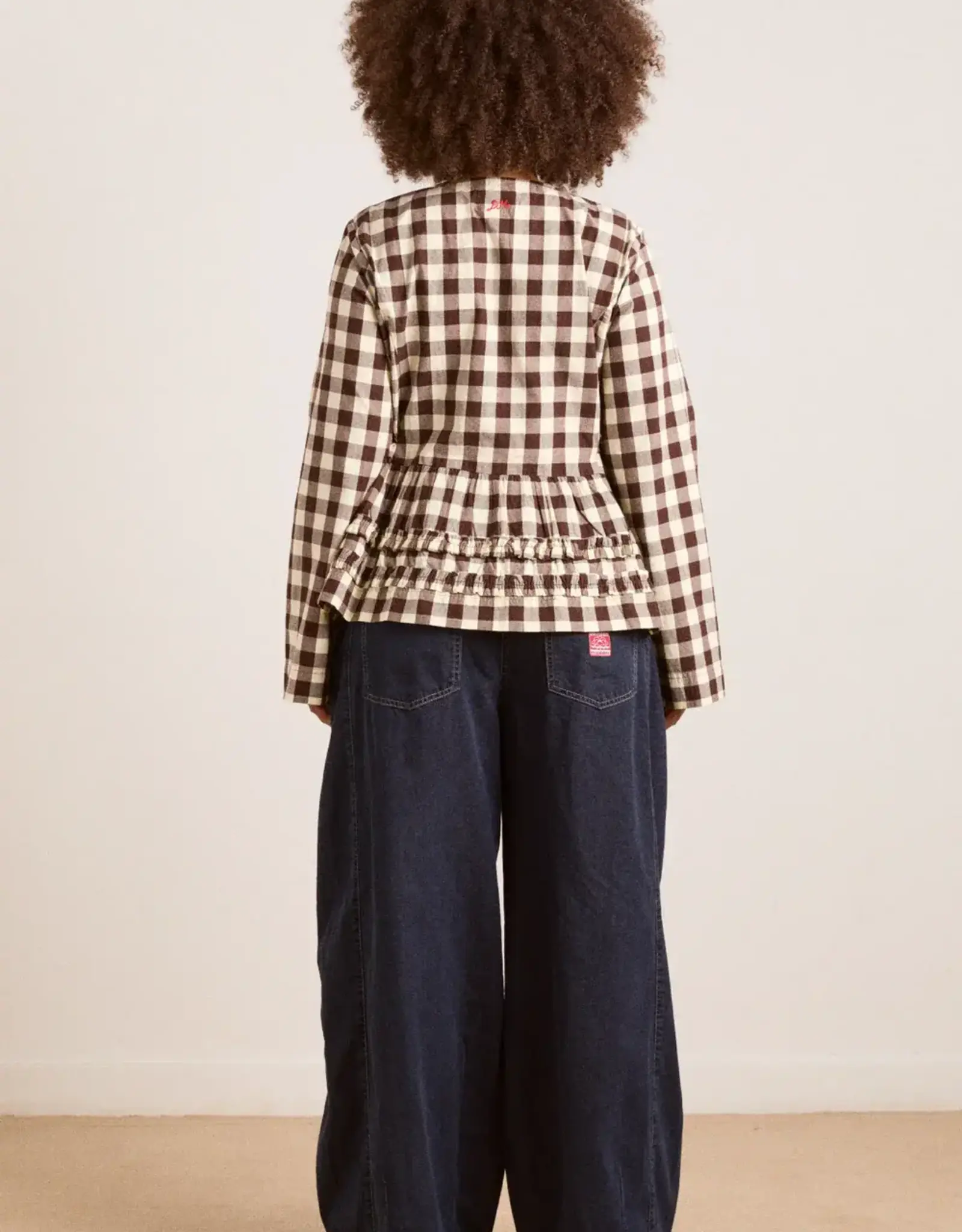 Damson Madder Blouse 'Madison' - Butter  - Damson Madder