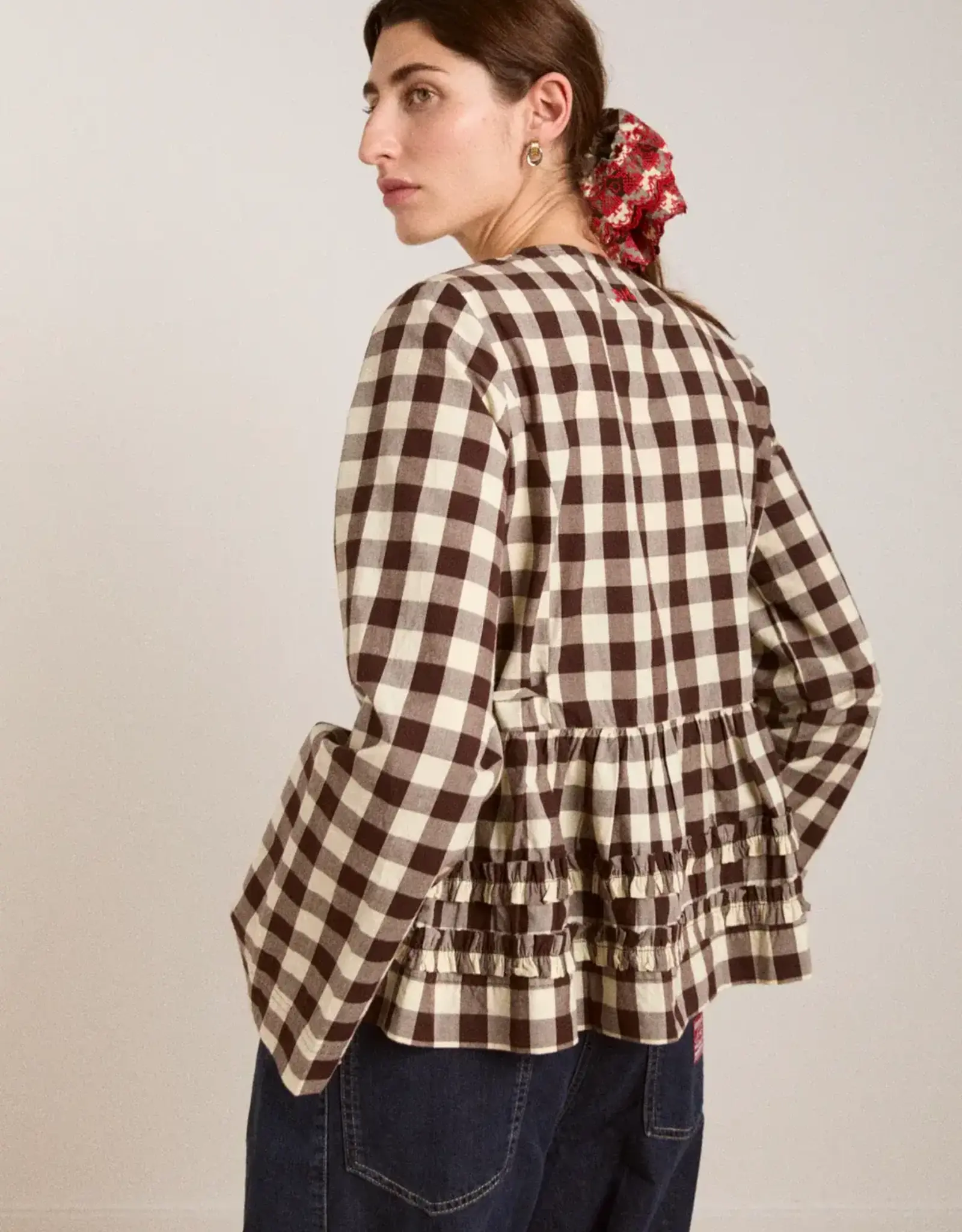Damson Madder Blouse 'Madison' - Butter  - Damson Madder
