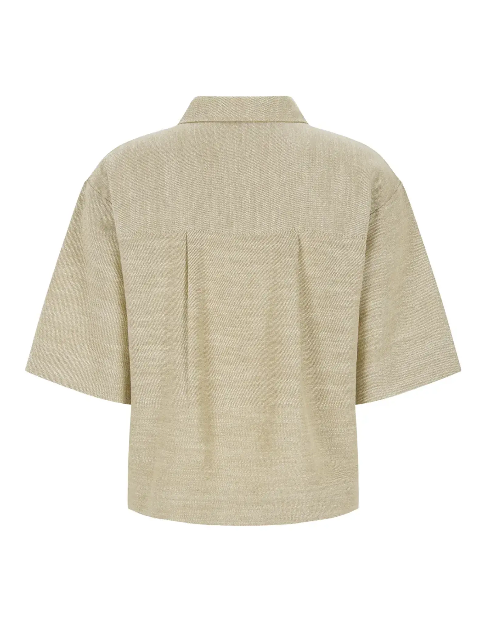 Esmé Studios Blouse 'Kaya' - Brownie Melange - Esmé Studios