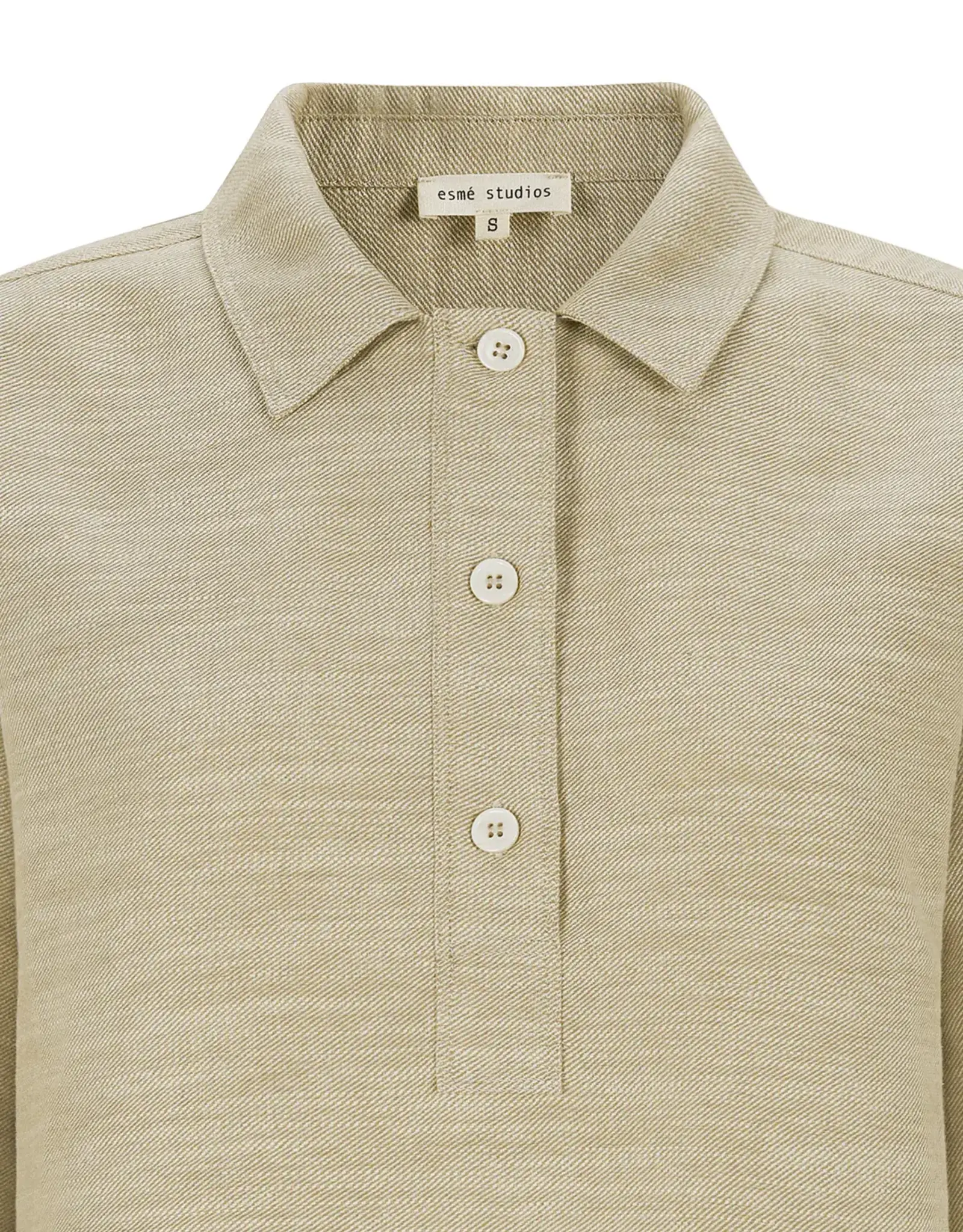 Esmé Studios Blouse 'Kaya' - Brownie Melange - Esmé Studios