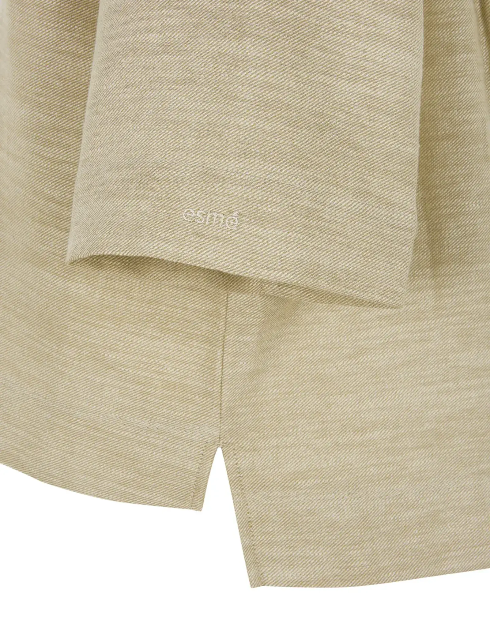 Esmé Studios Blouse 'Kaya' - Brownie Melange - Esmé Studios