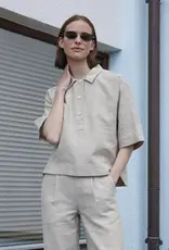 Esmé Studios Blouse 'Kaya' - Brownie Melange - Esmé Studios