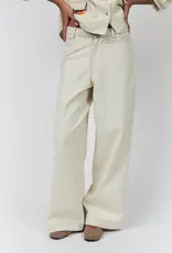 Lollys Laundry Broek 'Florida' - Creme - Lollys Laundry