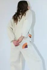 Lollys Laundry Broek 'Florida' - Creme - Lollys Laundry