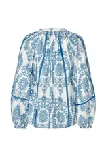 Lollys Laundry Blouse 'Vero' - Blue - Lollys Laundry