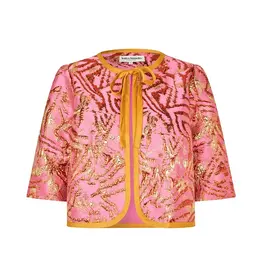 Lollys Laundry Short Jacket 'Trine' - Pink - Lollys Laundry
