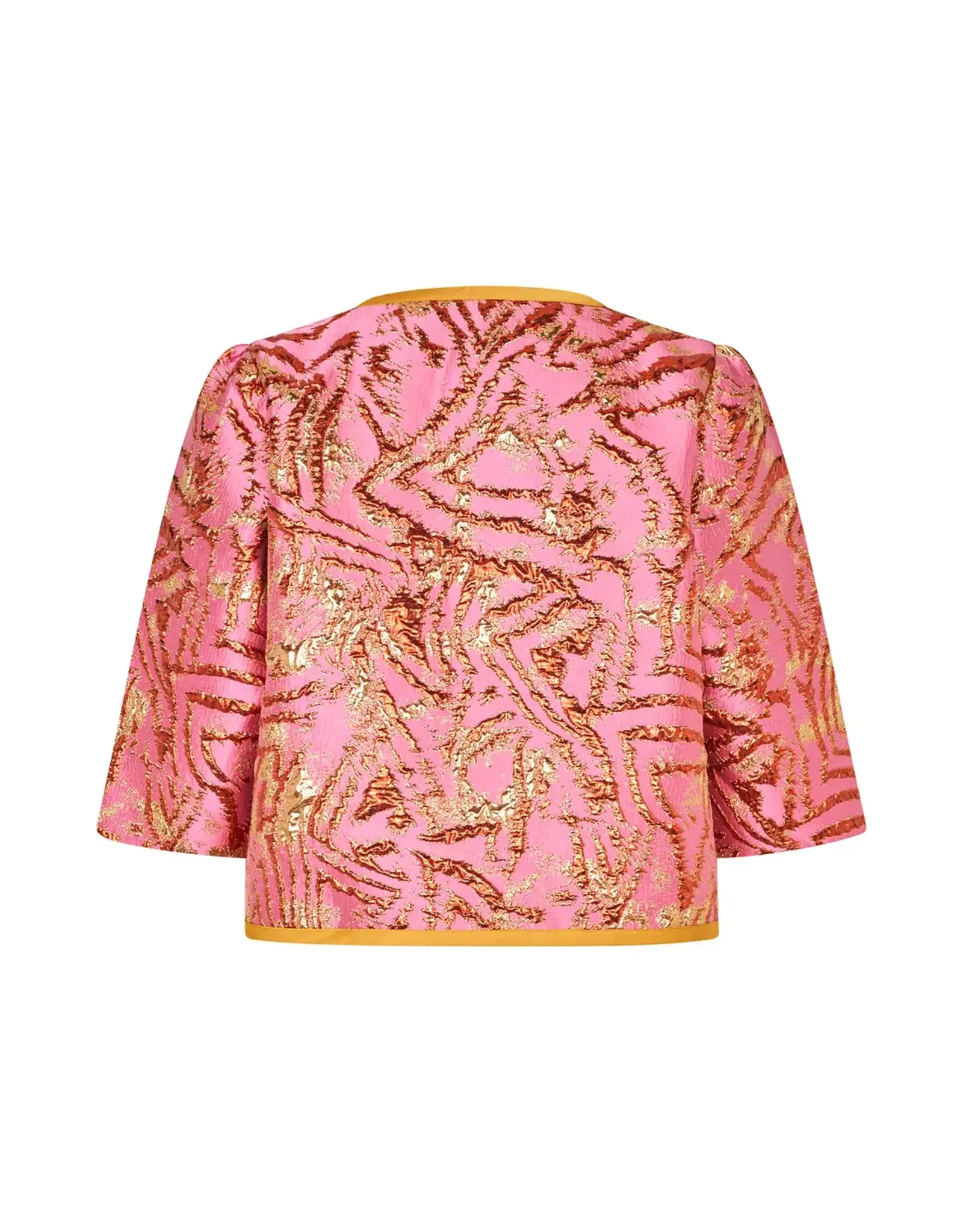 Lollys Laundry Short Jacket 'Trine' - Pink - Lollys Laundry